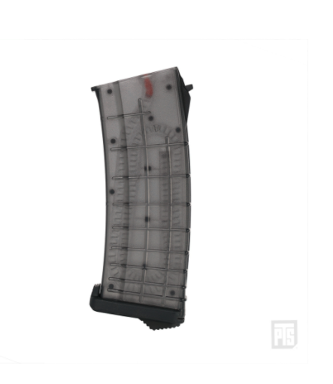 PTS PTS TPM-AK 155rd Translucent Mid-Cap Magazine for Airsoft AEG Rifles