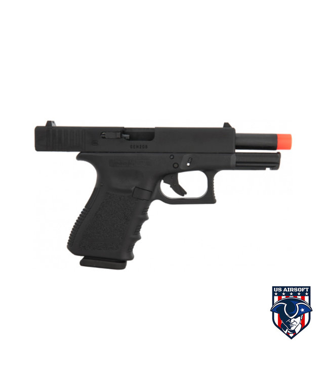Elite Force Fully Licensed GLOCK 19 Gen.3 Gas Blowback Airsoft Pistol