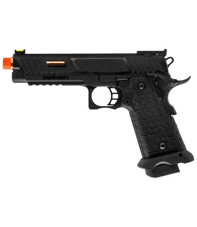 Valken BY HICAPA CO2 Blowback Airsoft Pistol - Black