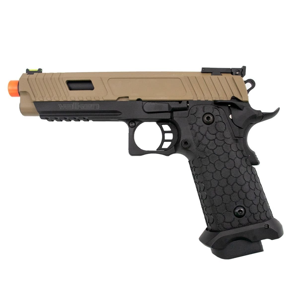 Valken BY HICAPA CO2 Blowback Airsoft Pistol Tan/Black US Airsoft, Inc.