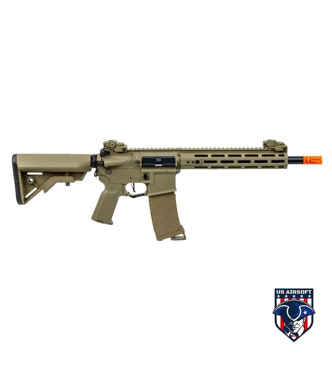 Lancer Tactical Gen 3 M-LOK 10" Airsoft M4 AEG (Color: Tan)