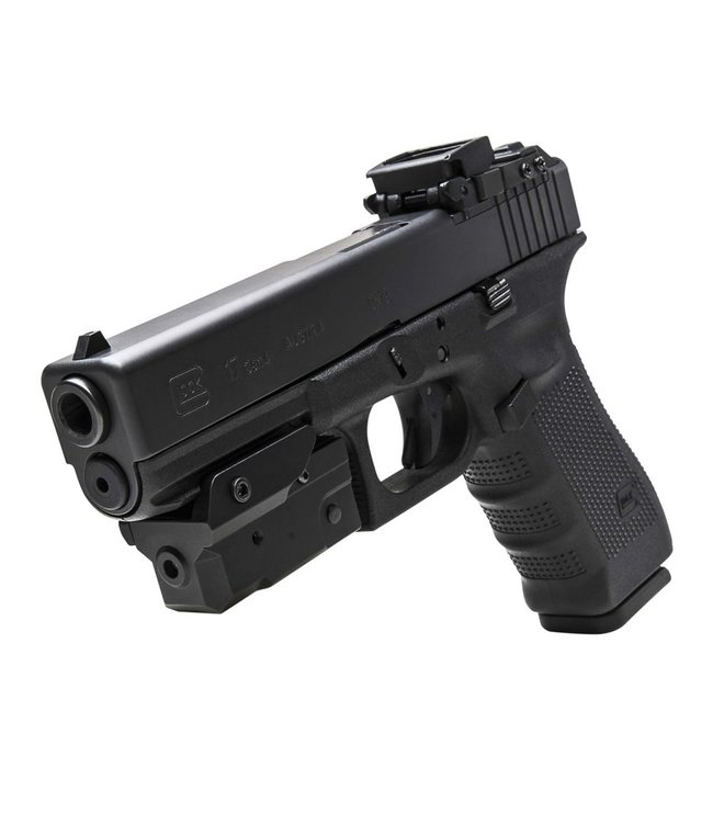 VISM Compact Pistol Red Laser w/KeyMod Rail