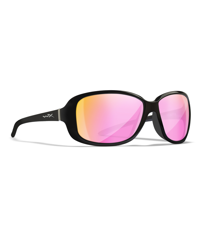 WileyX - Affinity Captivate POL Rose Gold Mirror / Gloss Black Frame