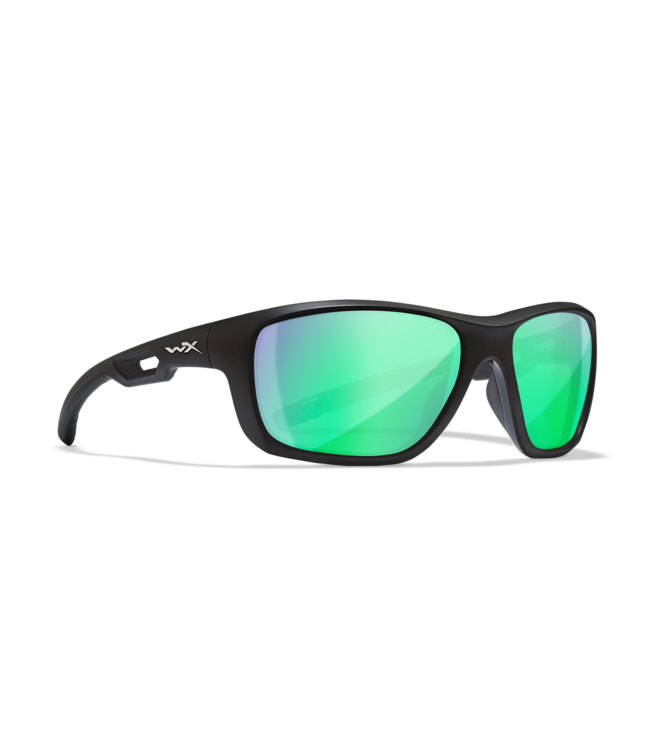 WileyX - Aspect Captivate POL Green Mirror / Matte Black Frame