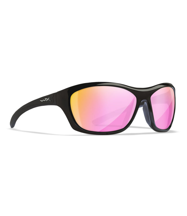 WileyX - Glory Captivate POL Rose Gold Mirror / Gloss Black Frame