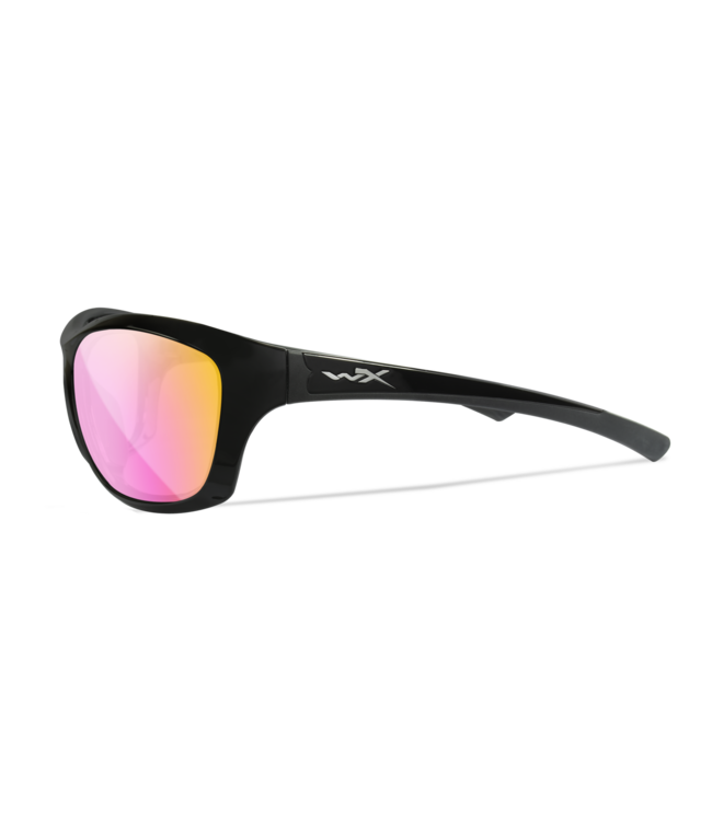 WileyX - Glory Captivate POL Rose Gold Mirror / Gloss Black Frame