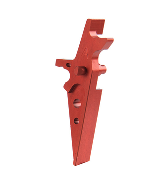 Retro Arms Retro Arms RTA-6767 ANODIZED ALUMINUM TRIGGER FOR AR15 SERIES (RED) - TYPE A