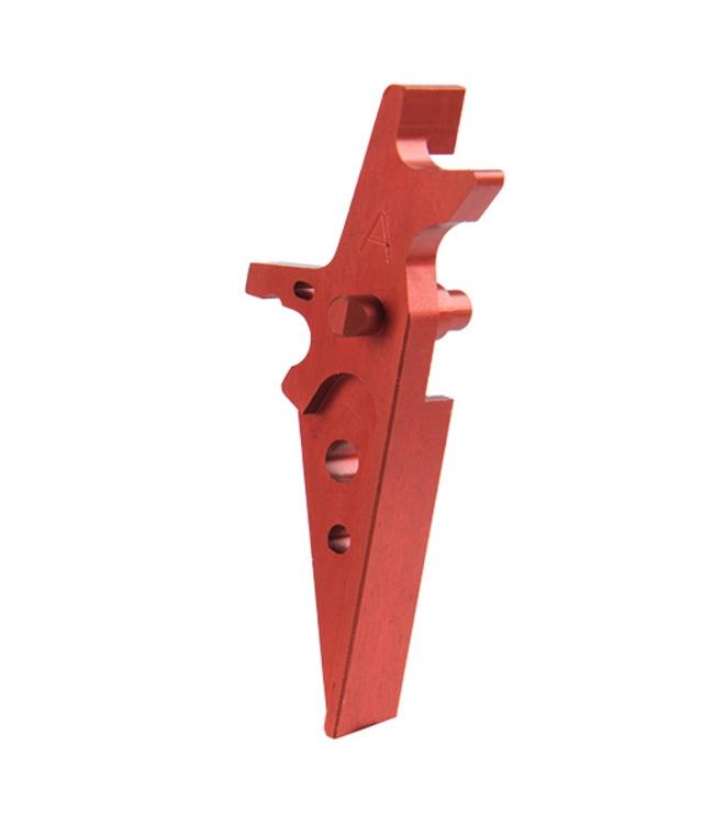 Retro Arms RTA-6767 ANODIZED ALUMINUM TRIGGER FOR AR15 SERIES (RED) - TYPE A