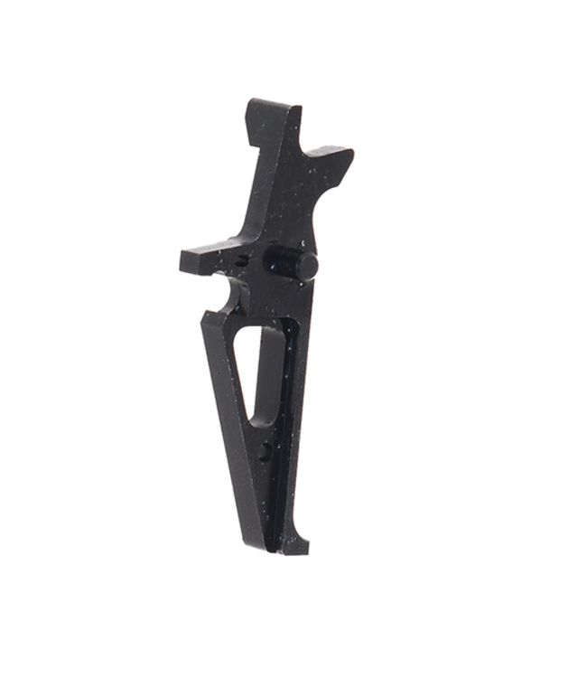 Retro Arms CNC Aluminum Trigger for M4 / M16 AEG Rifles (Type B) (BLACK)