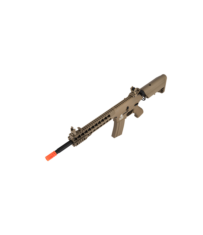 Lancer Tactical M4 GEN 2 KEYMOD EVO AEG POLYMER AIRSOFT RIFLE (TAN)