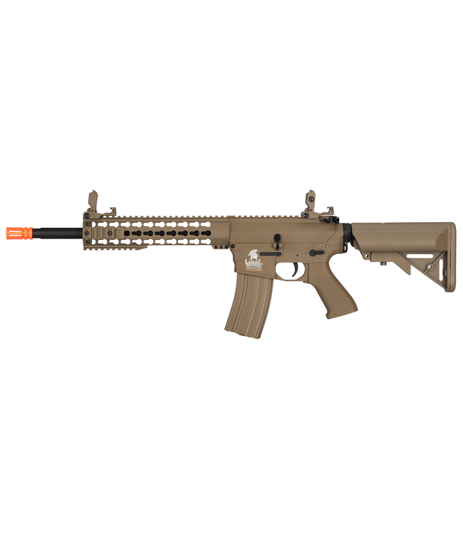 Lancer Tactical M4 GEN 2 KEYMOD EVO AEG POLYMER AIRSOFT RIFLE (TAN)