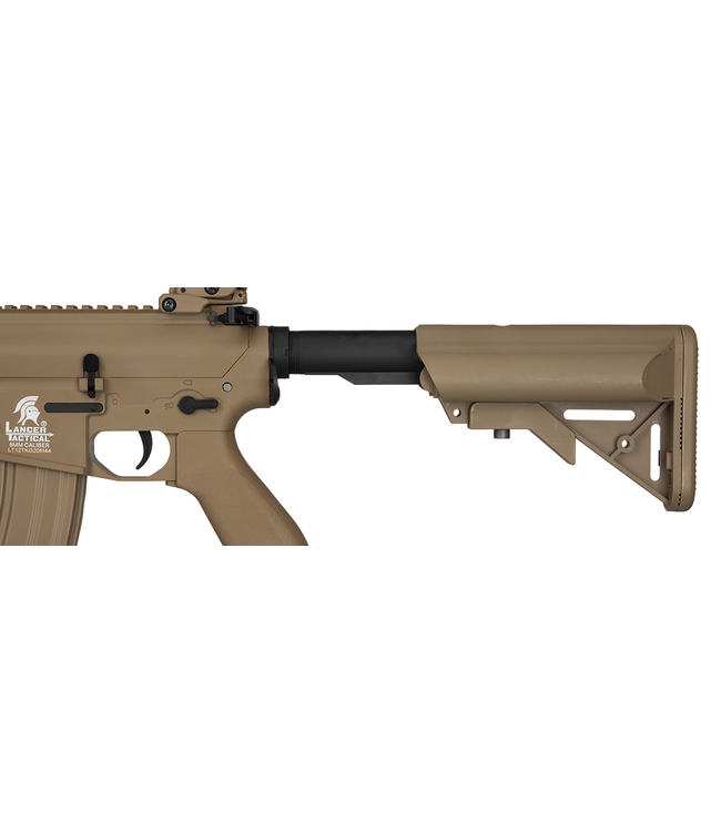 Lancer Tactical M4 GEN 2 KEYMOD EVO AEG POLYMER AIRSOFT RIFLE (TAN)