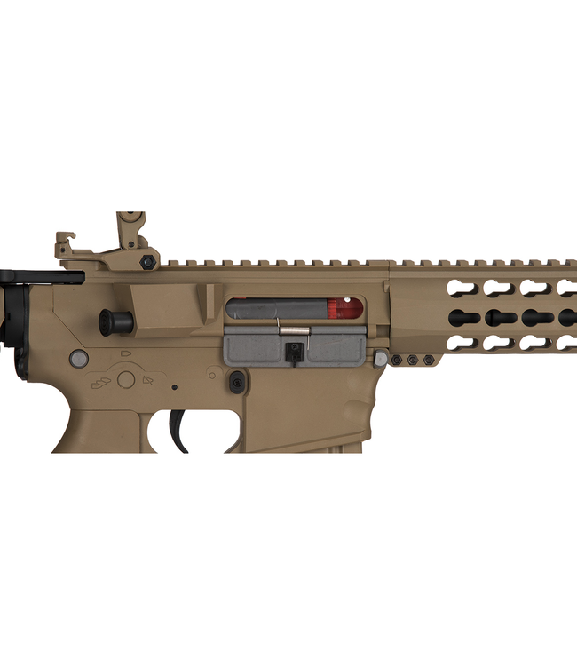 Lancer Tactical M4 GEN 2 KEYMOD EVO AEG POLYMER AIRSOFT RIFLE (TAN)