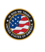 Lancer Tactical Round US Flag "In God We Trust" PVC Patch (Gold Version)