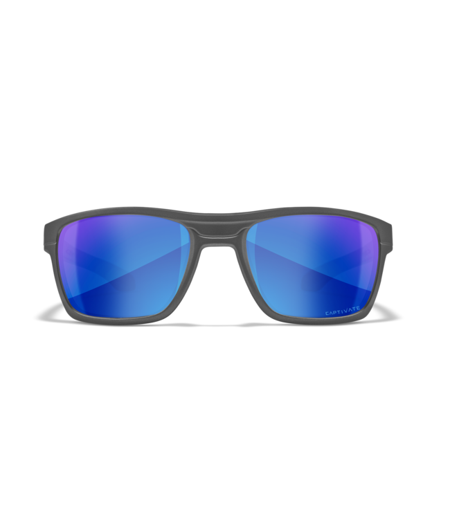 WileyX - Kingpin Captivate POL Blue Mirror / Matte Graphite Frame