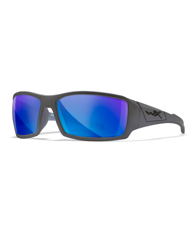 WileyX - Twisted Captivate POL Blue Mirror / Matte Grey Frame