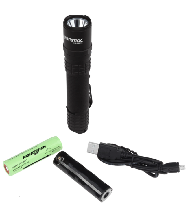 NIGHTSTICK USB Tactical Flashlight (900 Lumens)