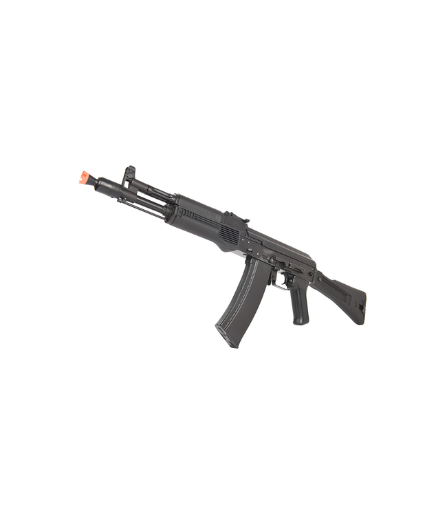 LCT Airsoft AK104 Steel AEG Airsoft Rifle w/ Folding Stock (Black)