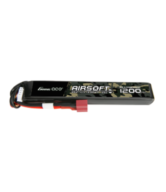 Batterie Airsoft type baton 9,6V 1100 mah pour Modèles UMG