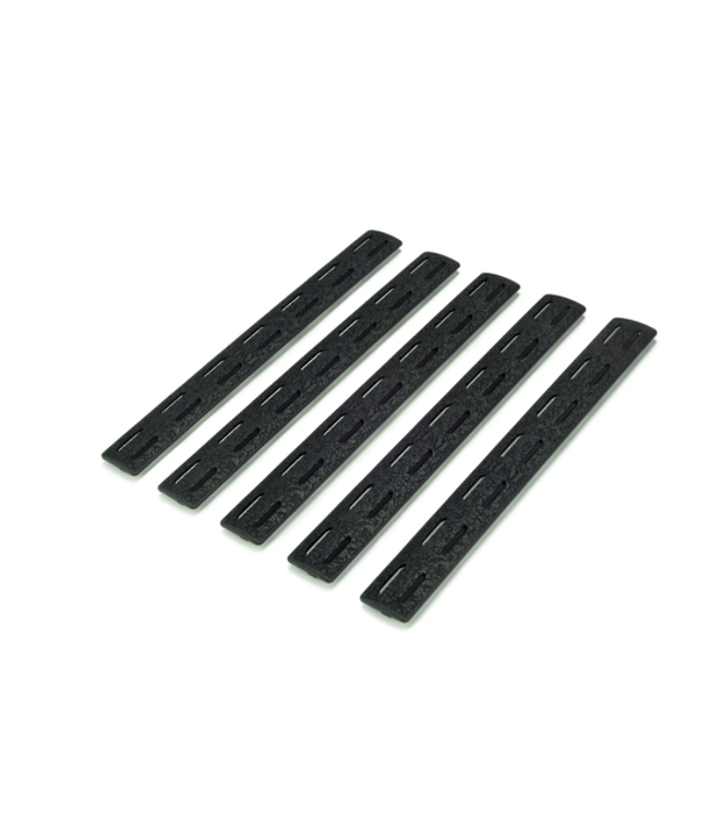 BCM­® GUNFIGHTER M-LOK™ RAIL PANEL KIT, 5.5-INCH FIVE PACK