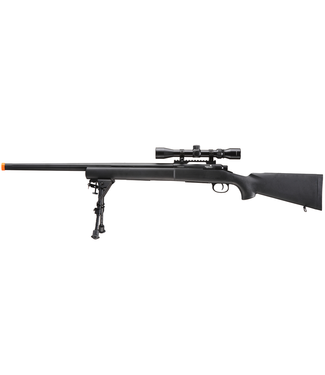 Airsoft M24 Bolt Action Sniper Rifle w/ Bipod & Scope