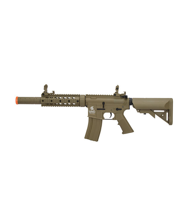 Lancer Tactical POLYMER M4 LOW FPS GEN 2 SD AEG RIFLE (TAN)