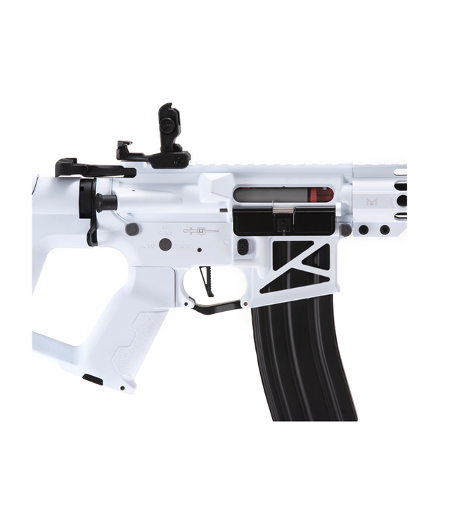 Lancer Tactical Enforcer Blackbird Skeleton AEG w/ Alpha Stock (Color: White)