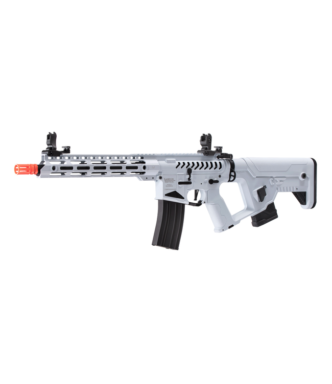 Lancer Tactical Enforcer Blackbird Skeleton AEG w/ Alpha Stock (Color: White)