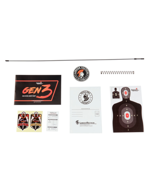 Lancer Tactical Gen 3 Nylon Polymer M4 SD AEG Airsoft Rifle (Color: Tan)