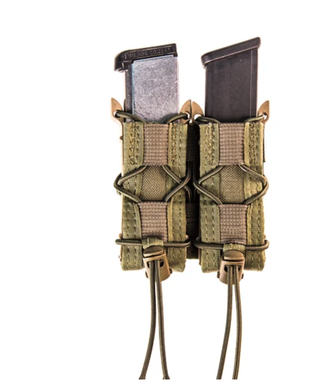 High Speed Gear Double Pistol Taco Pouch (Coyote Brown)