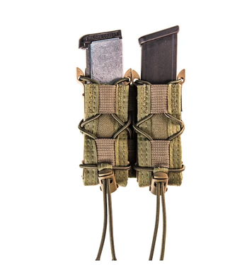 High Speed Gear Double Rifle Taco Pouch (Coyote Brown) - US Airsoft, Inc.