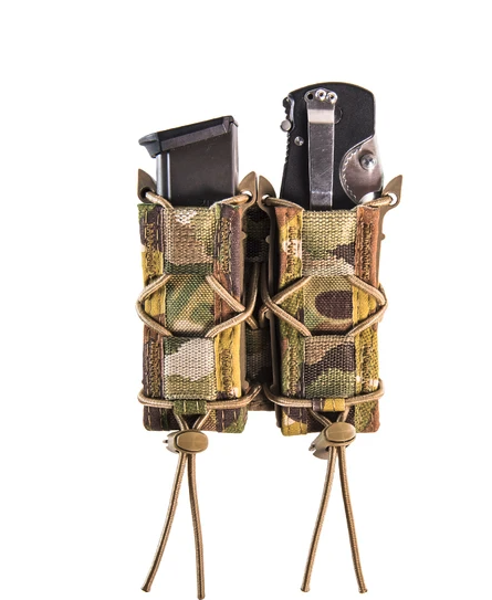 High Speed Gear Double Decker TACO Rifle & Pistol Magazine Pouch - Multicam - View #2