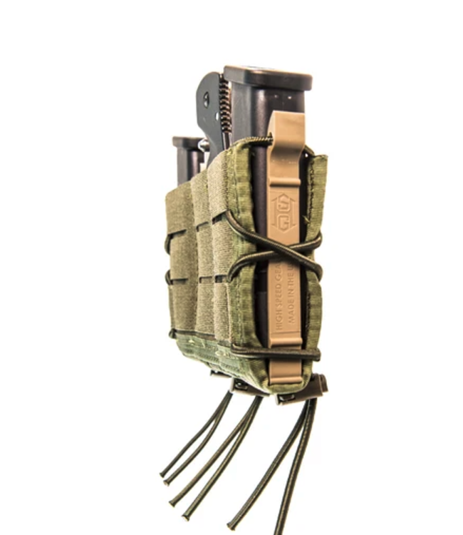 High Speed Gear Tripple Pistol Taco Pouch (OD Green)