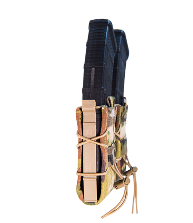 High Speed Gear Double Rifle Taco Pouch (Coyote Brown)
