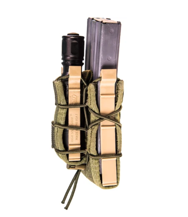 High Speed Gear Double Decker Taco Mag Pouch (OD Green)