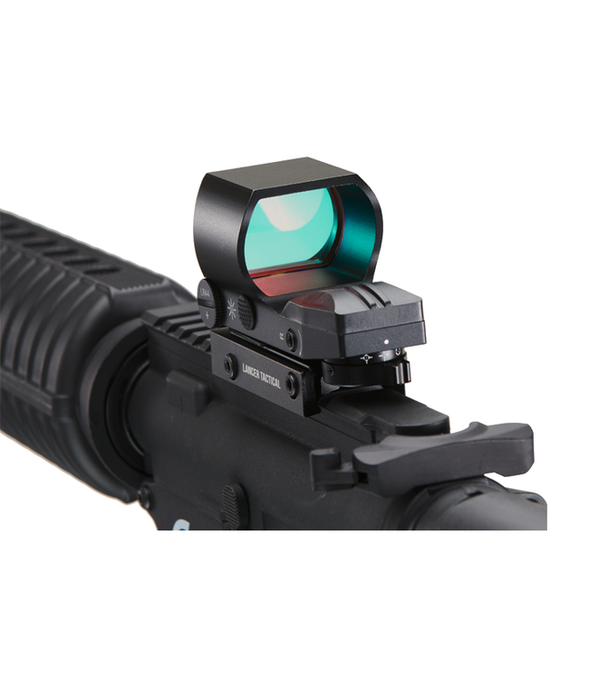 Lancer Tactical Holographic Red Dot Reflex Sight (Color: Black)