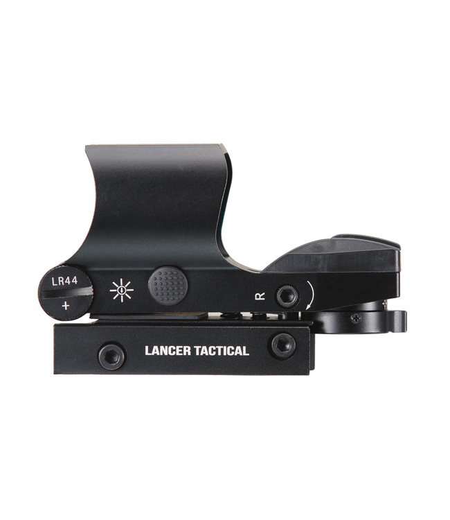 Lancer Tactical Holographic Red Dot Reflex Sight (Color: Black)
