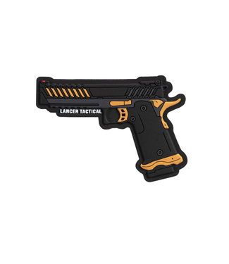 Lancer Tactical Lancer Tactical Knightshade PVC Patch (Color: Black / Yellow)