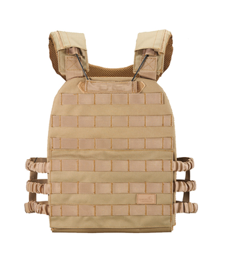 Lancer Tactical Lancer Tactical 1000D Nylon Tactical Vest w/ Shoulder Straps (Color: Tan)