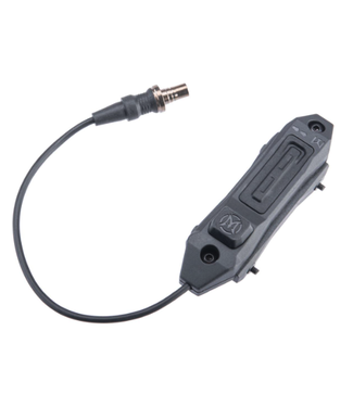 Dual Function Remote Pressure Switch for Scout Style Tactical Flashlights (Color: Black)