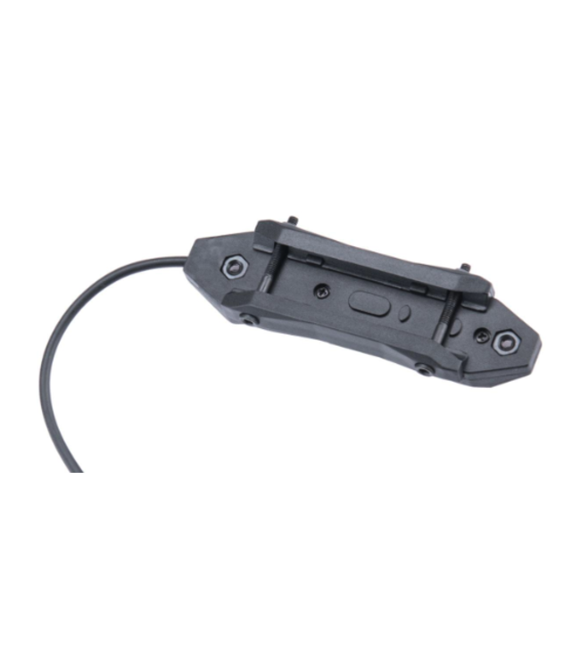 Dual Function Remote Pressure Switch for Scout Style Tactical Flashlights (Color: Black)