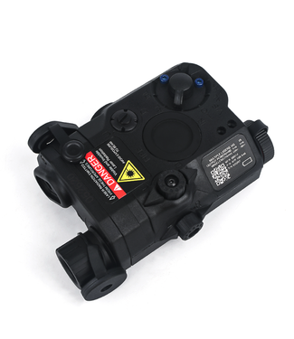 Arne Tactical WEX276 Airsoft LA-PEQ15 Flashlight / Red Laser / IR Device (Black)
