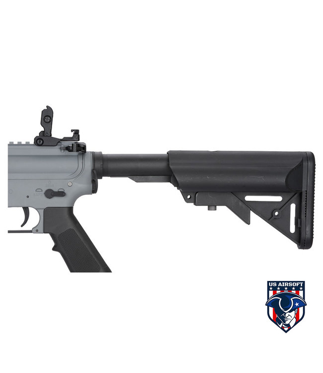 Lancer Tactical LT-19Y-G2 Airsoft M4 Carbine 10" AEG Rifle (Color: Gray)