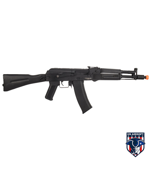 Lancer Tactical AK-Series AK-105 AEG Airsoft Rifle w/ Foldable Stock (Black)