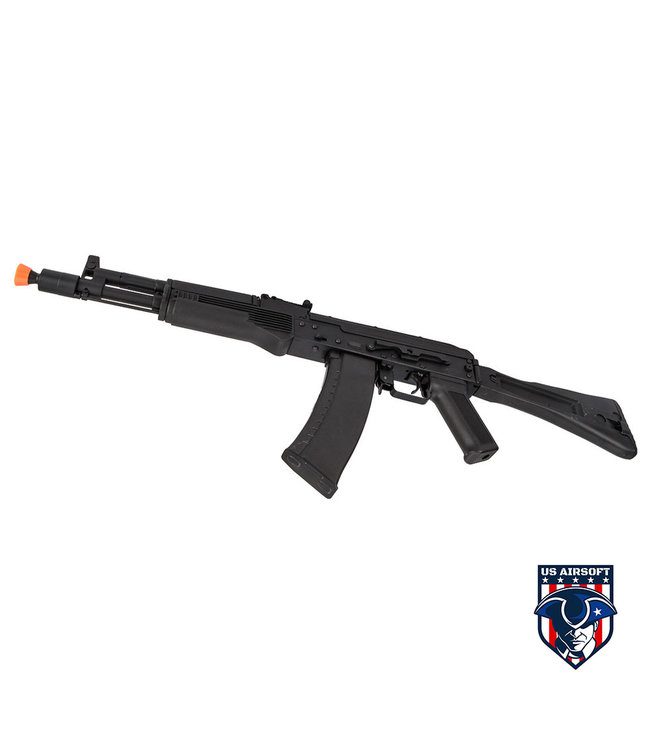 Lancer Tactical AK-Series AK-105 AEG Airsoft Rifle w/ Foldable Stock (Black)