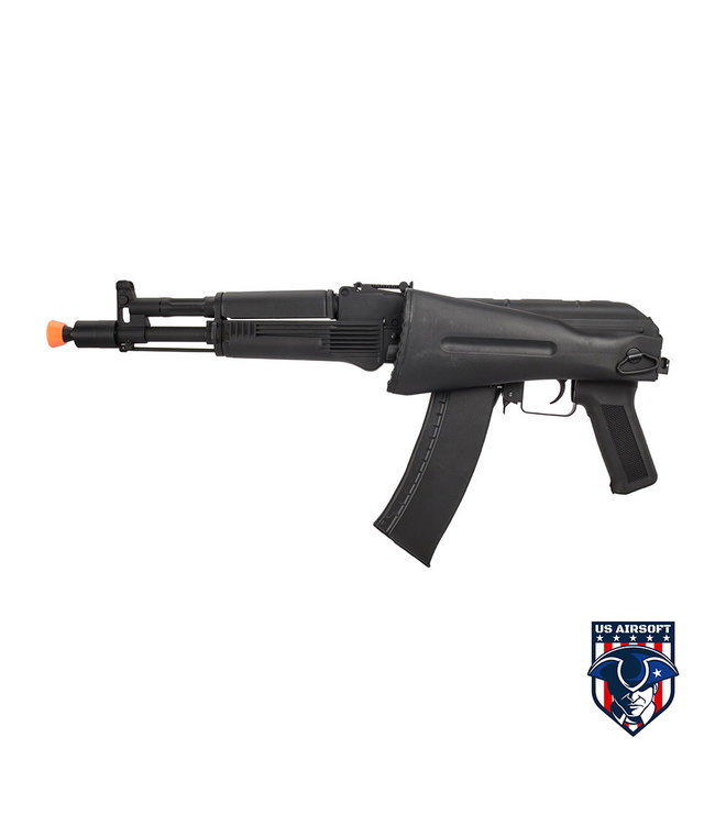 Lancer Tactical AK-Series AK-105 AEG Airsoft Rifle w/ Foldable Stock (Black)