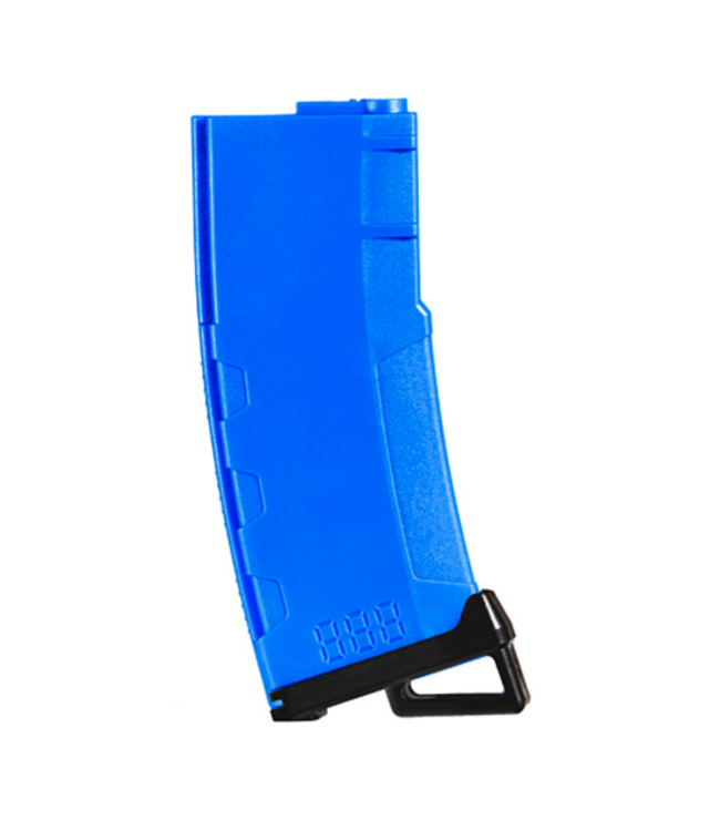 Lancer Tactical 130 Round High Speed Mid-Cap  (Color: Blue)