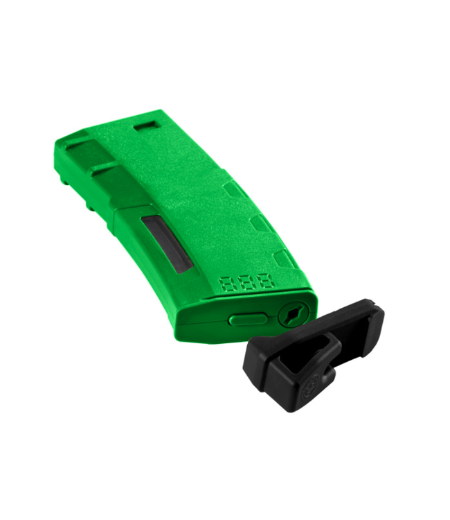 Lancer Tactical 130 Round High Speed Mid-Cap  (Color: Green)
