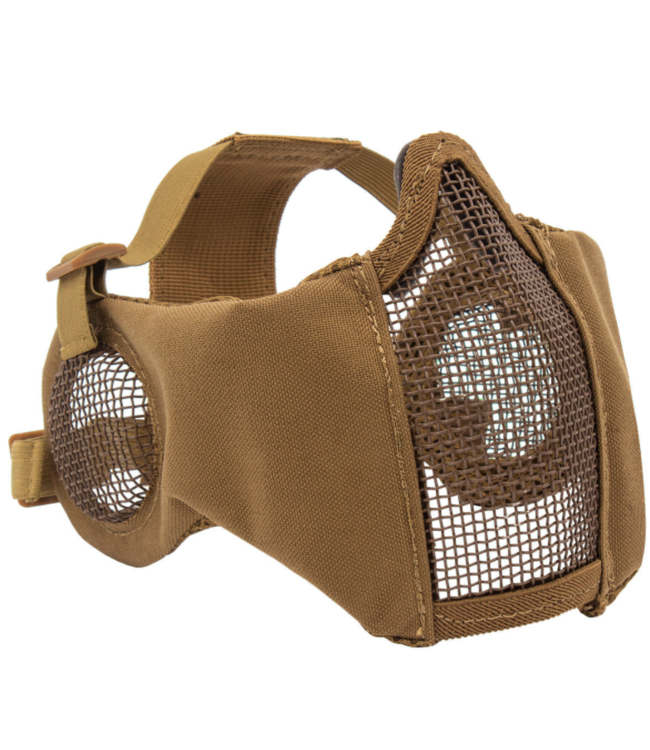 Valken Zulu Airsoft Mesh Mask (Tan)