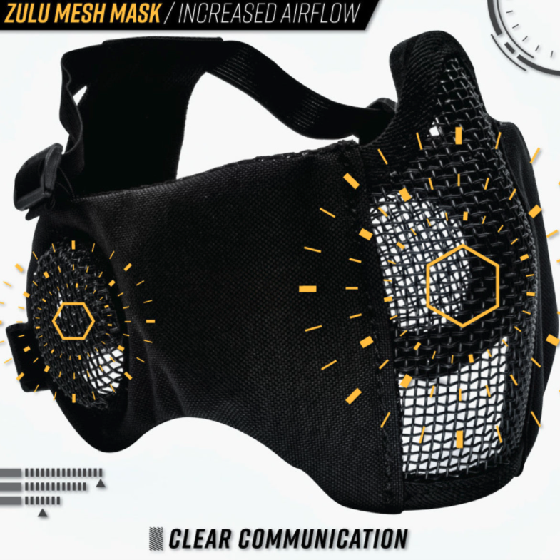 Valken Zulu Airsoft Mesh Mask US Airsoft, Inc.